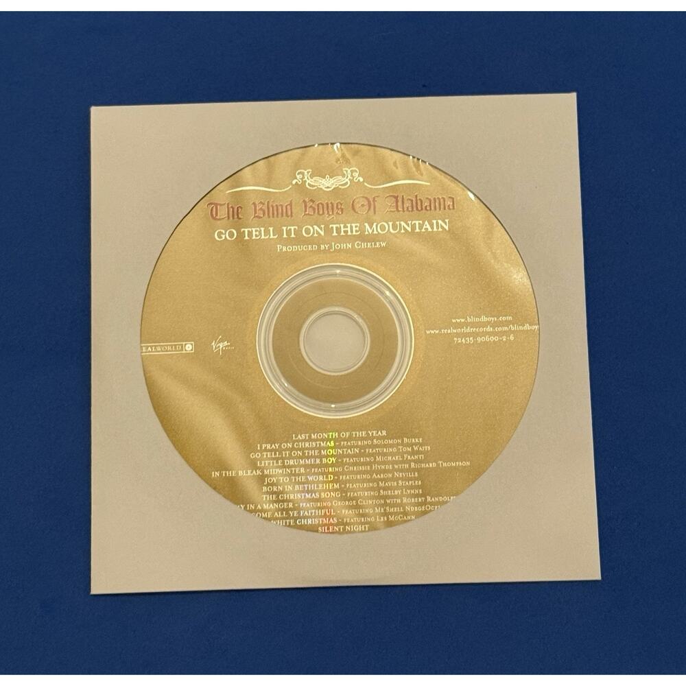 The Blind Boys Of Alabama - Go Tell It On The Mountain CD 2003 Real World Gospel